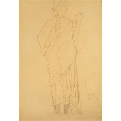 Lot 35 - Gustav Klimt Austrian, 1862-1918 Standing...