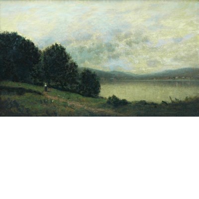 Lot 33 - John Bunyan Bristol American, 1826-1909 Lake...