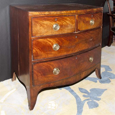Lot 459 - George III Style Mahogany Chest of Drawers...