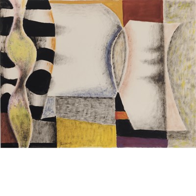 Lot 79 - Mario Prassinos French, 1916-1985 Composition...
