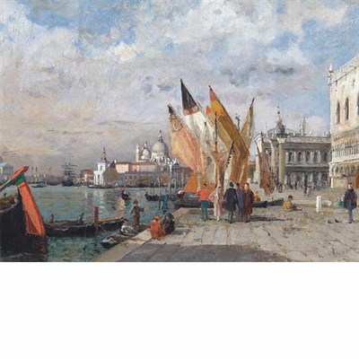 Lot 6 - Martin Rico y Ortega Spanish, 1833-1908 The...