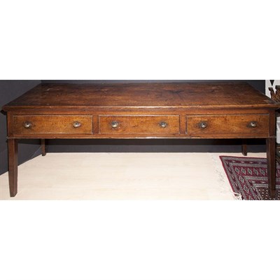 Lot 194 - English Provincial Oak Sideboard Height 30...