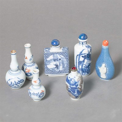 Lot 384 - Group of Four Chinese Blue and White Porcelain...