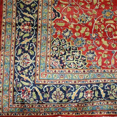 Lot 566 - Sarouk Carpet North Iran, contemporary The...