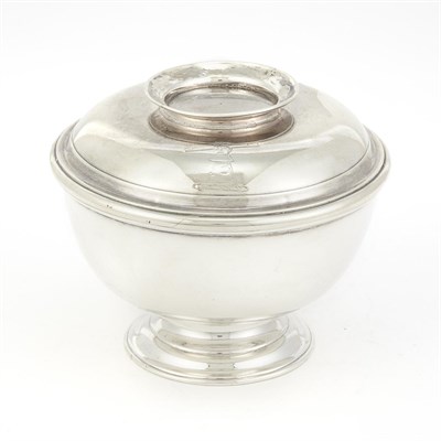 Lot 182 - George II Silver Covered Sugar Bowl Possibly...