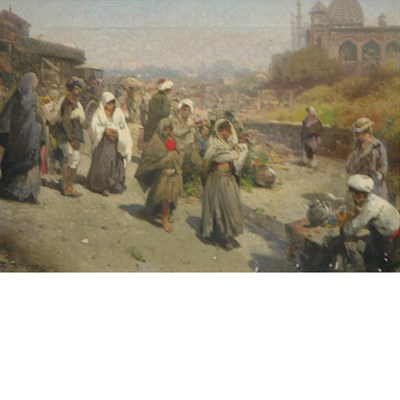 Lot 15 - Hermann Ottomar Herzog American, 1832-1932...