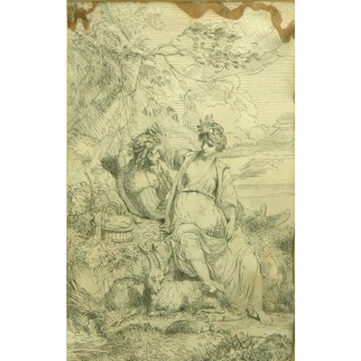 Lot 66 - Attributed to John Hamilton Mortimer Lovers in...