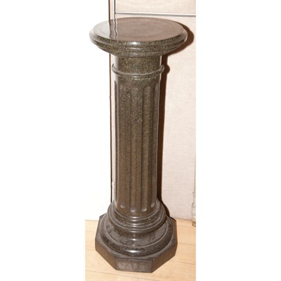 Lot 410 - Neoclassical Style Green Serpentine Marble...