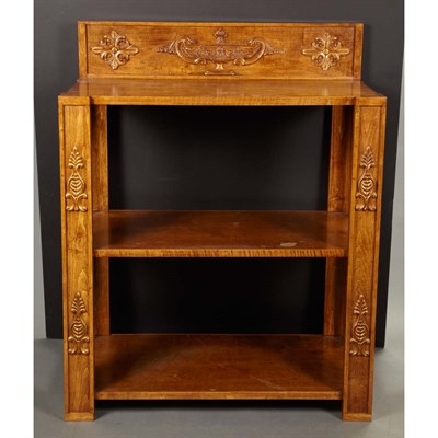 Lot 1538 - Empire Style Carved and Stained Wood...