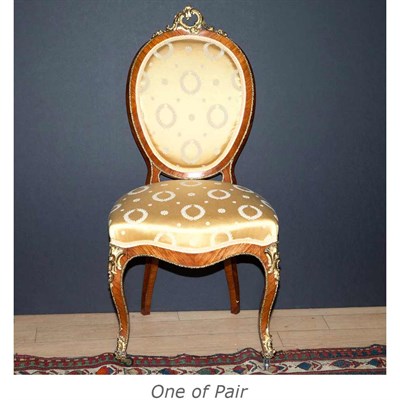 Lot 420 - Pair of Rococo Style Gilt-Bronze Mounted...