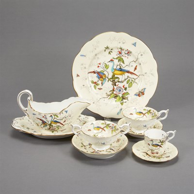 Lot 222 - Coalport Gilt Decorated and Enameled Porcelain...
