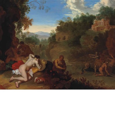 Lot 21 - Daniel Vertangen Dutch, 1598-circa 1681 Diana...