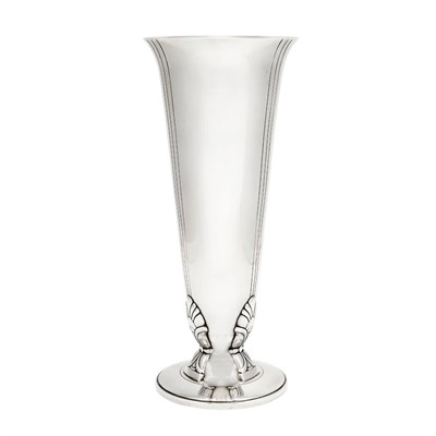 Lot 169 - Tiffany & Co. Makers Sterling Silver Vase...