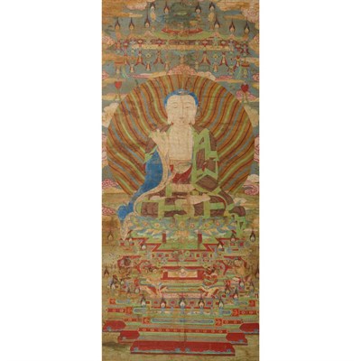 Lot 452A - Chinese School 18th/19th Century Hanging...