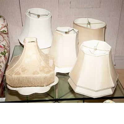Lot 145 - Group of Nine Lamp Shades