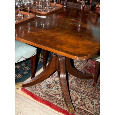 Lot 170 - George III Style Mahogany Double...