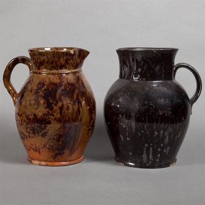 Lot 191 - Group of Three American Ceramic Jugs; Together...
