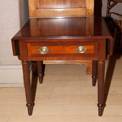 Lot 214 - Georgian Style Mahogany Bedside Table Height...