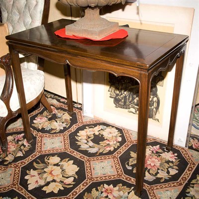 Lot 220 - Two Chinese Hardwood Console Tables Height of...