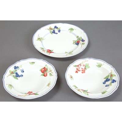 Lot 339 - Assembled Porcelain Dinner Service...