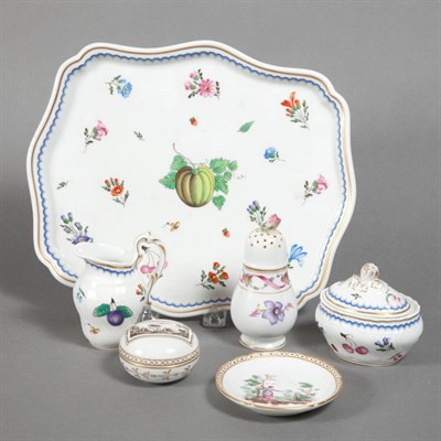 Lot 345 - Group of Porcelain Table Articles...