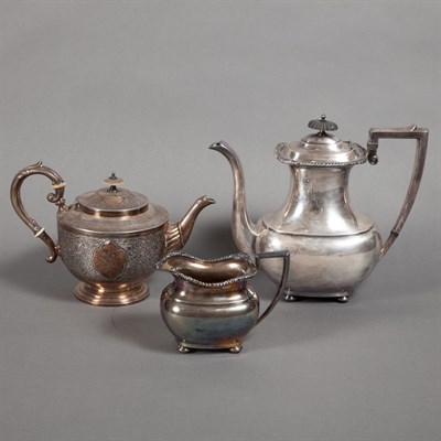Lot 354 - Group of Silver Plated Table Articles...