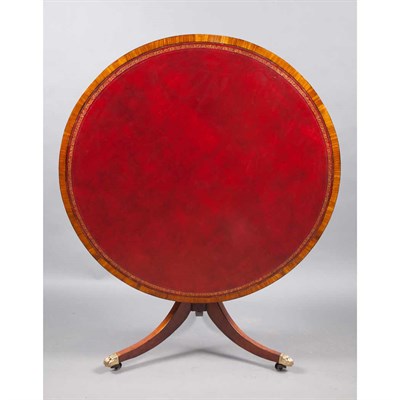 Lot 464 - George III Satinwood and Mahogany Tilt-Top...