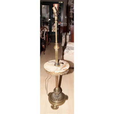 Lot 440 - Group of Four Floor Lamps Height of tallest 57...