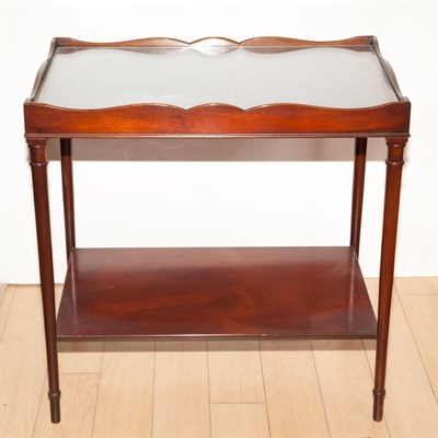 Lot 469 - Pair of Regency Style Mahogany Side Tables...