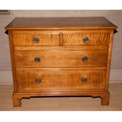 Lot 477 - American Walnut Chest of Drawers Height 35...