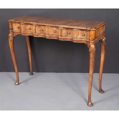 Lot 149 - Continental Rococo Style Carved Walnut Console...