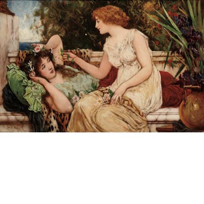 Lot 12 - Oliver Rhys English/German, fl. 1876-1893...