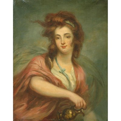 Lot 117 - English School 19th Century Portrait of a Lady...