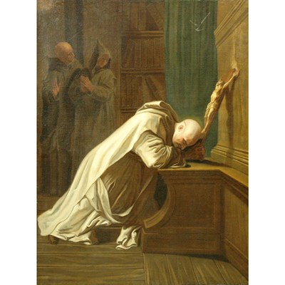 Lot 40 - Circle of Jean Restout The Ecstasy of Saint...