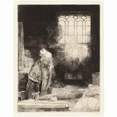 Lot 126 - Rembrandt van Rijn FAUST (B. 270) Etching and...