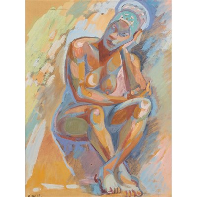 Lot 96 - Andre Lhote French, 1885-1962 Model with Lower...
