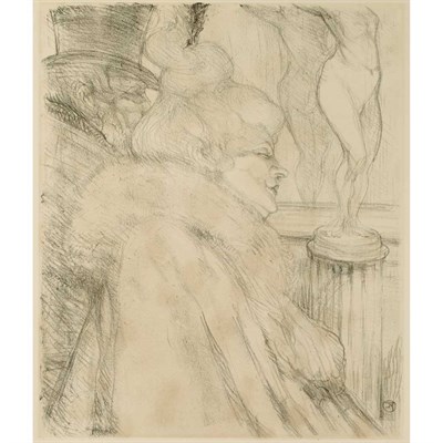 Lot 164 - Henri de Toulouse-Lautrec SORTIE DE THEATRE (D....