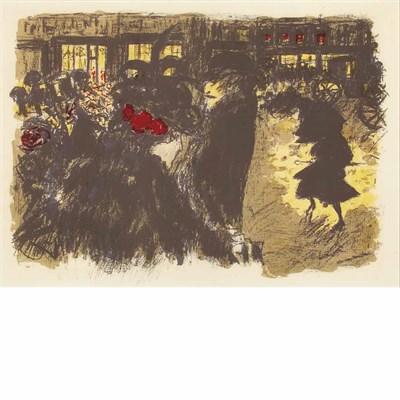Lot 21 - Pierre Bonnard (1867-1947) PLACE LE SOIR...