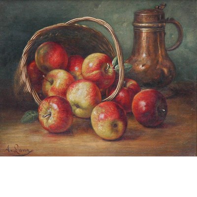 Lot 71 - August Laux American, 1847-1921 Still Life...