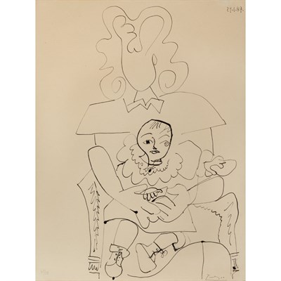 Lot 96 - Pablo Picasso INES AND HER CHILD (B. 414)...
