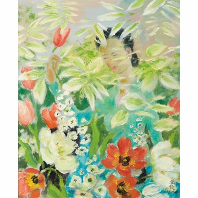 Lot 51 - Le Pho Vietnamese/French, 1907-2001 Woman in a...