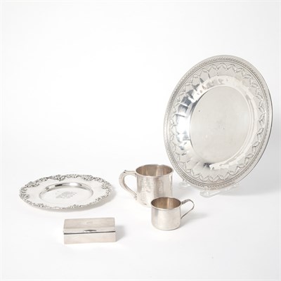Lot 468 - Group of Seven Sterling Silver Table Articles...