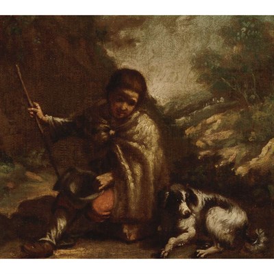 Lot 27 - Circle of Antonio Amorosi Tobit with his Dog...