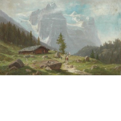 Lot 38 - Willibald Wex German, 1831-1892 The Matterhorn...