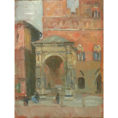 Lot 137 - Ferruccio Scattola Italian, 1873-1950 Views of...