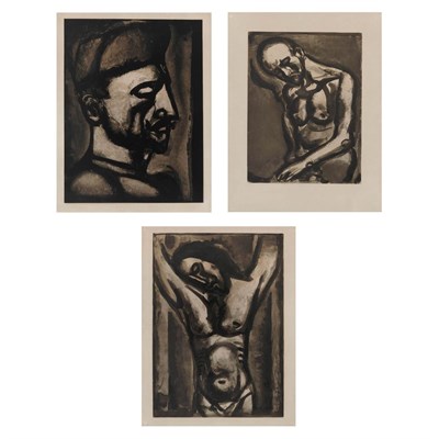Lot 146 - Georges Rouault LE DUR METIER DE VIVRE...;...