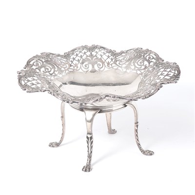 Lot 487 - English Silver Centerpiece Sheffield, circa...