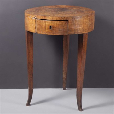 Lot 156 - Italian Neoclassical Walnut Side Table The...