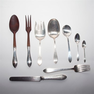 Lot 186 - Assembled Tiffany & Co. Sterling Silver...