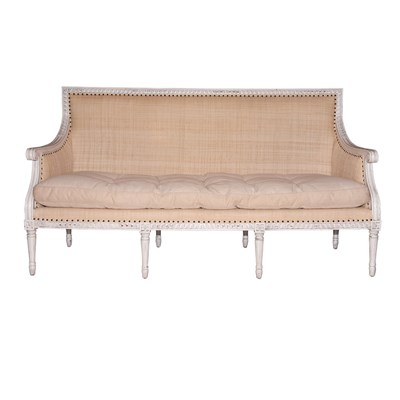 Lot 295 - Oly Studio Directoire Style White Painted...